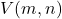 V(m,n)