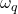 \omega_q
