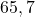 65,7