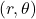 (r,\theta)