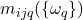 m_{ijq}(\{\omega_q\})