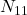N_{11}