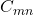 C_{mn}